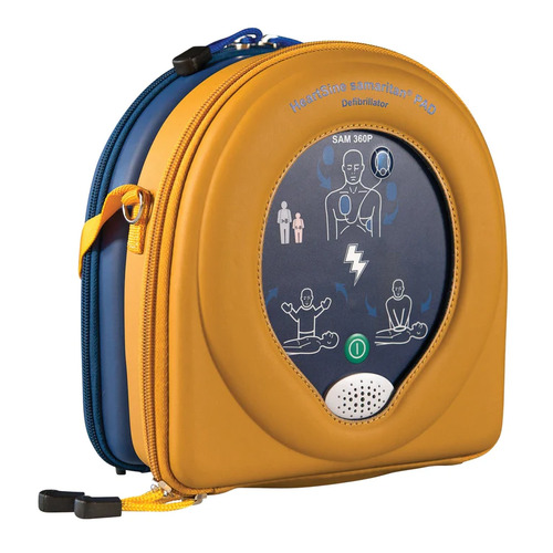 WORKWEAR, SAFETY & CORPORATE CLOTHING SPECIALISTS - HEARTSINE SAMARITAN PAD360P. BASIC (CONSISTS OF PAD IN CARRY CASE AND 1X ADULT PAD-PAK) 3.5 YEARS FROM D.O.M. BATTERY LIFE. 10 YEAR FROM D.O.M. WARRAN