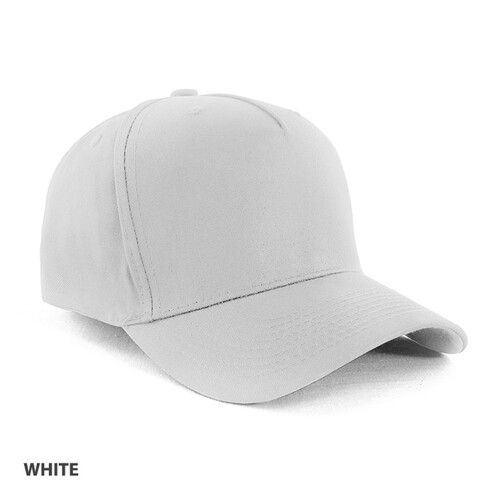 WORKWEAR, SAFETY & CORPORATE CLOTHING SPECIALISTS - 100% Cotton 5-Panel Cap