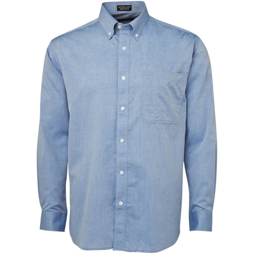 WORKWEAR, SAFETY & CORPORATE CLOTHING SPECIALISTS - JB's L/S FINE CHAMBRAY SHIRT