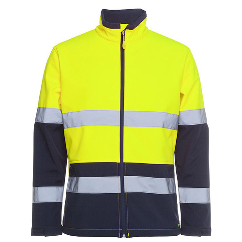 WORKWEAR, SAFETY & CORPORATE CLOTHING SPECIALISTS - JB's Hi Vis D+N Water Resistant Softshell Jacket