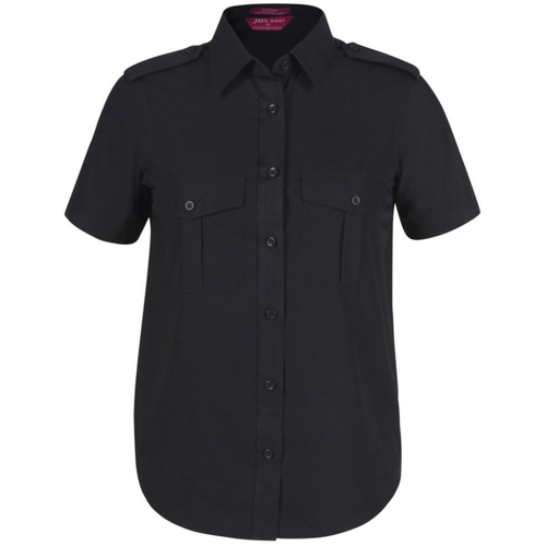 WORKWEAR, SAFETY & CORPORATE CLOTHING SPECIALISTS - JB's LADIES S/S EPAULETTE SHIRT