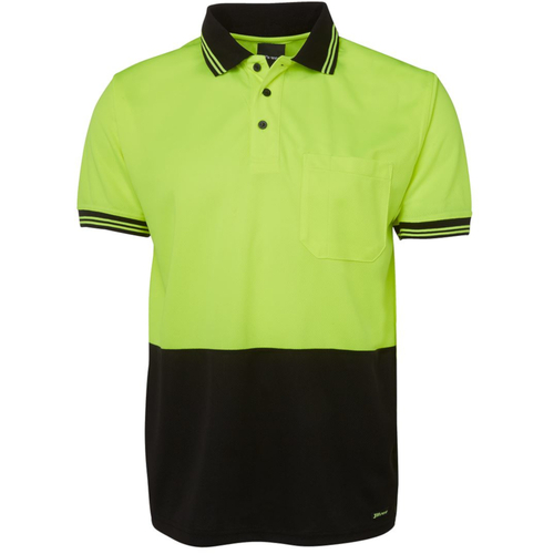 WORKWEAR, SAFETY & CORPORATE CLOTHING SPECIALISTS - JB's HI VIS S/S TRADITIONAL POLO