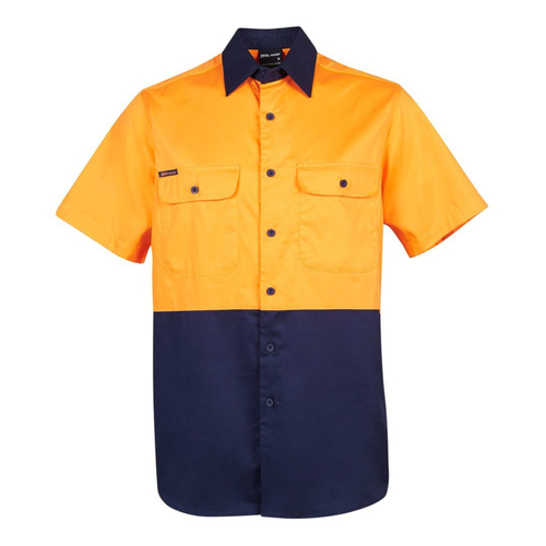 WORKWEAR, SAFETY & CORPORATE CLOTHING SPECIALISTS - JB's HI VIS S/S 150G SHIRT