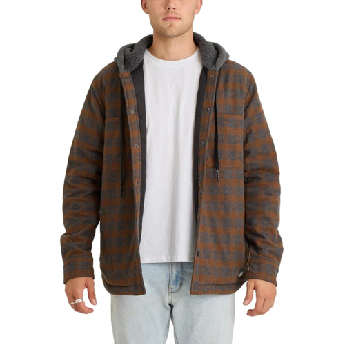 WORKWEAR, SAFETY & CORPORATE CLOTHING SPECIALISTS - WW MENS SHERPA HOODED JACKET