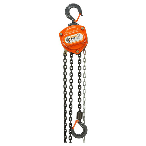 WORKWEAR, SAFETY & CORPORATE CLOTHING SPECIALISTS - Chain Block Commercial 0.25 Tonne Capacity 1.5m Long