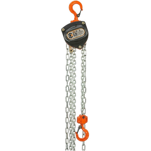 WORKWEAR, SAFETY & CORPORATE CLOTHING SPECIALISTS - LINQ CHAIN BLOCK ELITE 0.5 TONNE CAPACITY 3M LONG INDUSTRIAL