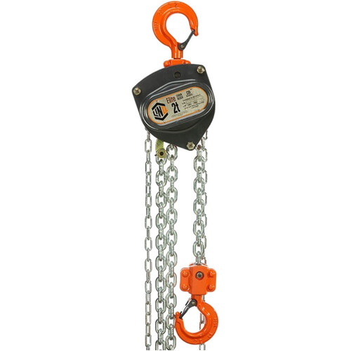 WORKWEAR, SAFETY & CORPORATE CLOTHING SPECIALISTS - LINQ CHAIN BLOCK ELITE 2 TONNE CAPACITY 3M LONG INDUSTRIAL