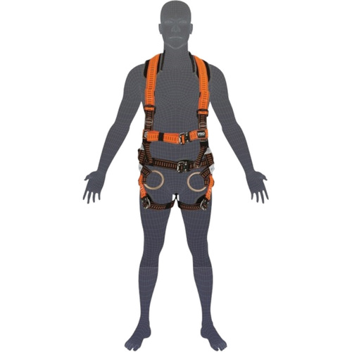 WORKWEAR, SAFETY & CORPORATE CLOTHING SPECIALISTS - Supreme Edi Tower Worker Harness - Small (S) CW Harness Bag (NBHAR)