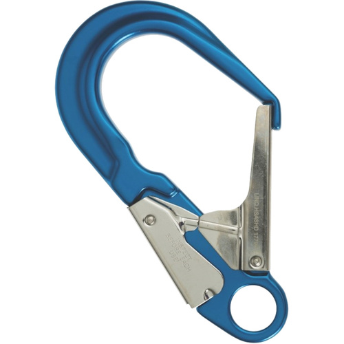 WORKWEAR, SAFETY & CORPORATE CLOTHING SPECIALISTS - LINQ Double Action Scaff Hook 60Mm Opening Aluminium