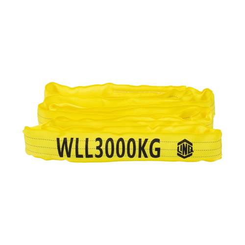 WORKWEAR, SAFETY & CORPORATE CLOTHING SPECIALISTS - SLING ROUND 7:1 WLL  POLYESTER 3T 3.0M