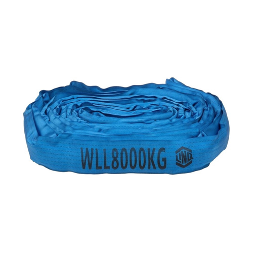 WORKWEAR, SAFETY & CORPORATE CLOTHING SPECIALISTS - SLING ROUND 7:1 WLL  POLYESTER 8T 6.0M