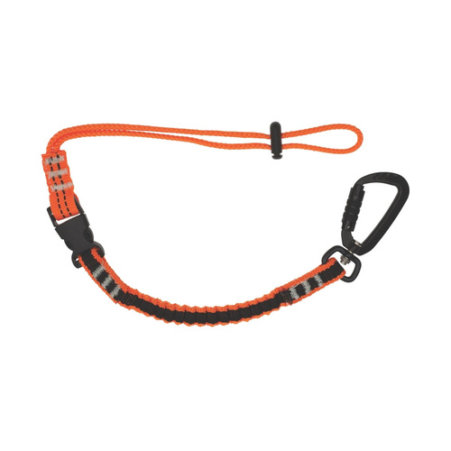 WORKWEAR, SAFETY & CORPORATE CLOTHING SPECIALISTS - Tool Lanyard- Dbl Act kara with Detachable Tool Strap