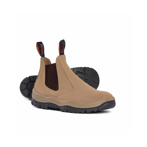 WORKWEAR, SAFETY & CORPORATE CLOTHING SPECIALISTS - Wheat Suede Elastic Sided Boot