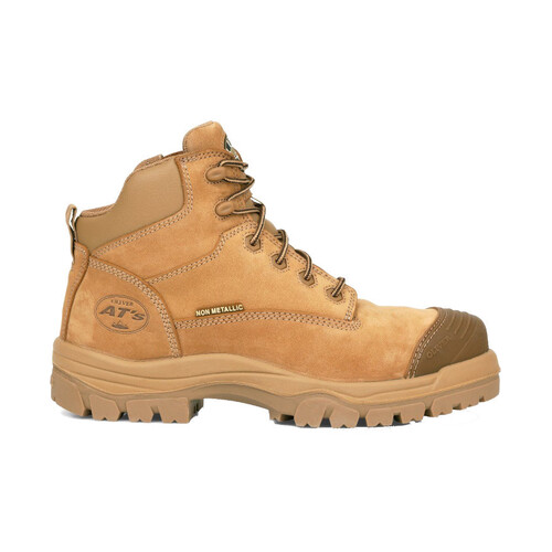 WORKWEAR, SAFETY & CORPORATE CLOTHING SPECIALISTS - AT 45 - 130mm Zip Side Lace Up Hiker - 45-650Z