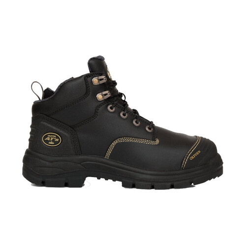 WORKWEAR, SAFETY & CORPORATE CLOTHING SPECIALISTS - AT 55 - 130mm Zip Side Lace Up Hiker - 55340z