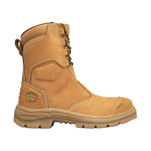 WORKWEAR, SAFETY & CORPORATE CLOTHING SPECIALISTS - AT 55 - 200mm Zip Side Lace Up Boot - 55385