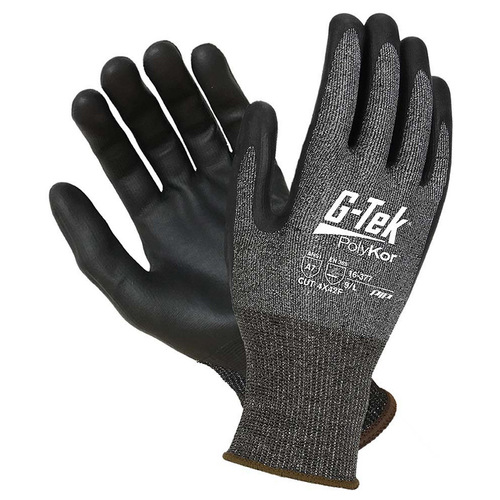WORKWEAR, SAFETY & CORPORATE CLOTHING SPECIALISTS - G-TEK POLYKOR X7 PLATINUM F+ 18 GAUGE NITRILE/PPU