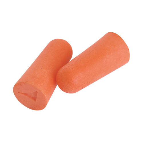 WORKWEAR, SAFETY & CORPORATE CLOTHING SPECIALISTS - Probullet Disposable Uncorded Earplugs Uncorded - Orange - OSFA