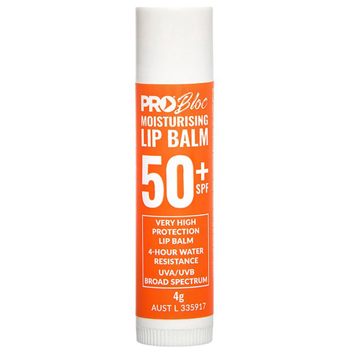 WORKWEAR, SAFETY & CORPORATE CLOTHING SPECIALISTS - Pro Bloc 50+ Lip Balm