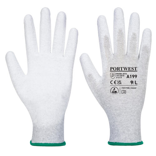 WORKWEAR, SAFETY & CORPORATE CLOTHING SPECIALISTS - Antistatic PU Palm Glove
