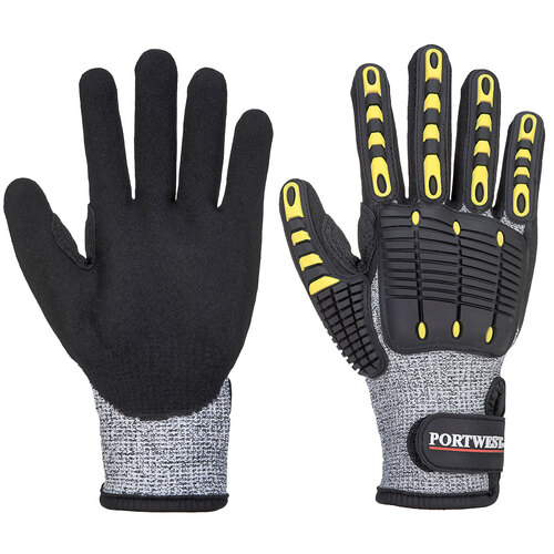 WORKWEAR, SAFETY & CORPORATE CLOTHING SPECIALISTS - Anti Impact Cut Resistant Glove