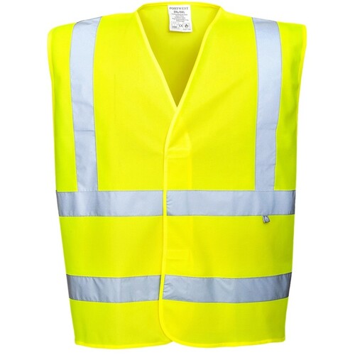 WORKWEAR, SAFETY & CORPORATE CLOTHING SPECIALISTS - Hi-Vis Antistatic Vest - Flame Resistant
