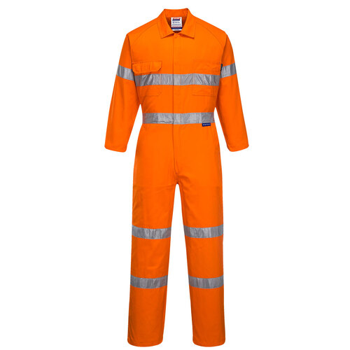 WORKWEAR, SAFETY & CORPORATE CLOTHING SPECIALISTS - Flame Resistant Coverall with Tape (Old CH9220A)