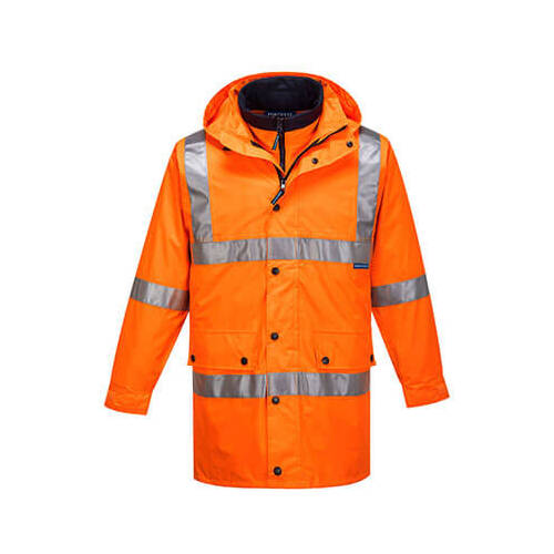WORKWEAR, SAFETY & CORPORATE CLOTHING SPECIALISTS - Argyle Full Day/Night 4 in 1 Jacket (Old HV888-3)