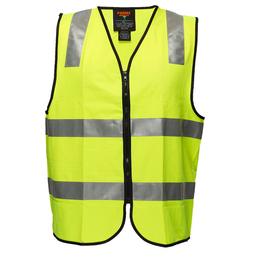 WORKWEAR, SAFETY & CORPORATE CLOTHING SPECIALISTS - Day/Night Safety Vest with Tape (Old HV102Z)