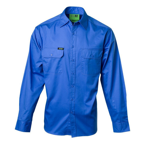 WORKWEAR, SAFETY & CORPORATE CLOTHING SPECIALISTS - Lightweight Full Button Shirt