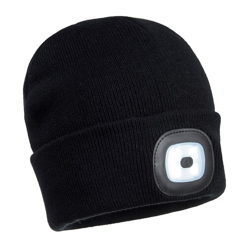 WORKWEAR, SAFETY & CORPORATE CLOTHING SPECIALISTS - B027 - Junior Beanie LED Head Light
