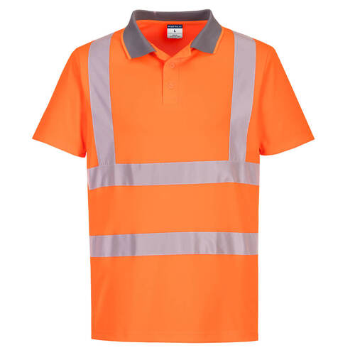 WORKWEAR, SAFETY & CORPORATE CLOTHING SPECIALISTS - Eco Hi-Vis Polo Shirt S/S (6 Pack)