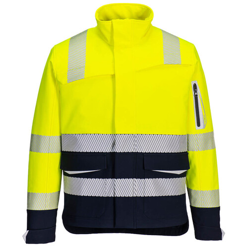 WORKWEAR, SAFETY & CORPORATE CLOTHING SPECIALISTS - Huski Hi-Vis Softshell Jacket