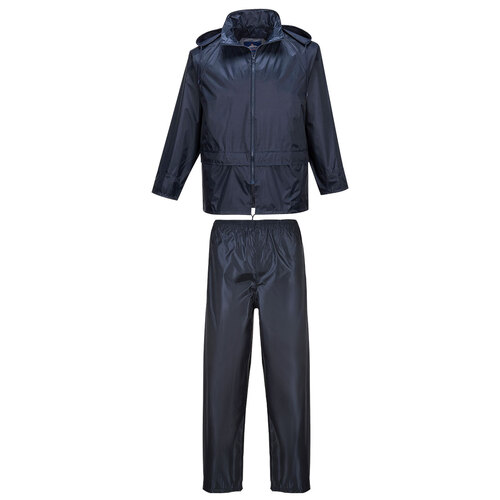 WORKWEAR, SAFETY & CORPORATE CLOTHING SPECIALISTS - Essentials Rainsuit (2 Piece Suit)