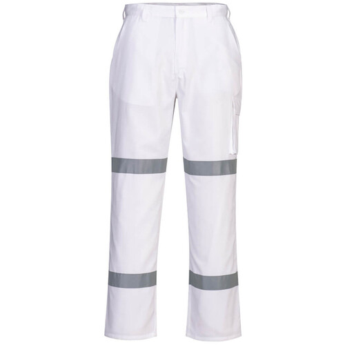 WORKWEAR, SAFETY & CORPORATE CLOTHING SPECIALISTS - Taped Night Cotton Drill Pants