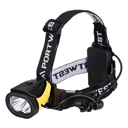 WORKWEAR, SAFETY & CORPORATE CLOTHING SPECIALISTS - PORTWEST DUAL POWER HEAD LIGHT