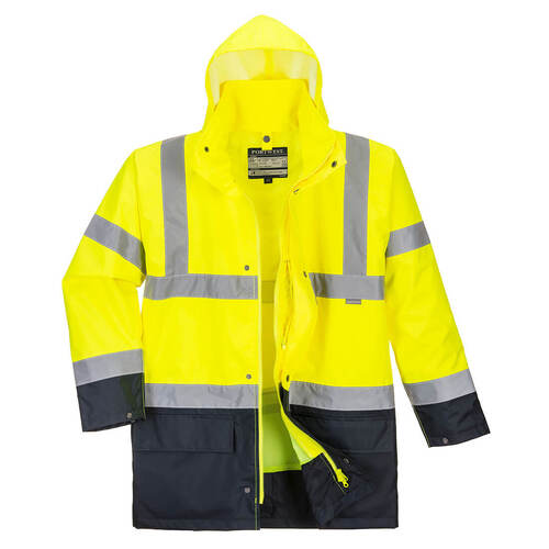 WORKWEAR, SAFETY & CORPORATE CLOTHING SPECIALISTS - Essential 5-in-1 Two-Tone Jacket