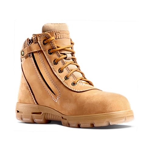 WORKWEAR, SAFETY & CORPORATE CLOTHING SPECIALISTS - L/Z Cobar Soft Toe Wheat Nubuck Zip