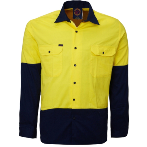 WORKWEAR, SAFETY & CORPORATE CLOTHING SPECIALISTS - Mini Twill Vent L/S Shirt