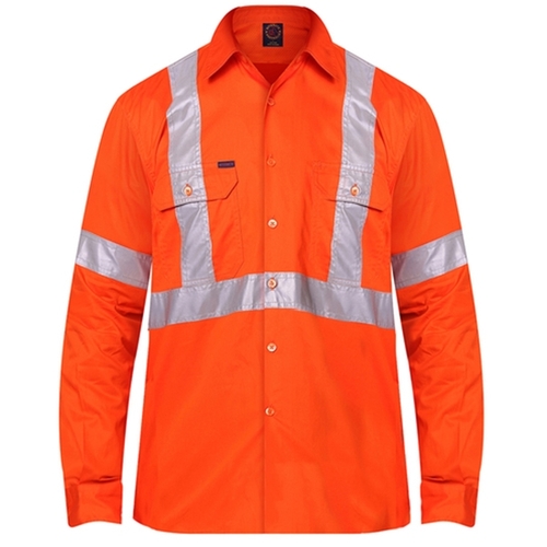 WORKWEAR, SAFETY & CORPORATE CLOTHING SPECIALISTS - Vented Open Front,3M 8910 Reflective Tape