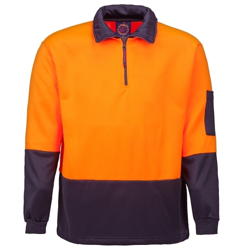 WORKWEAR, SAFETY & CORPORATE CLOTHING SPECIALISTS - Half Zipper Fleece Pullover