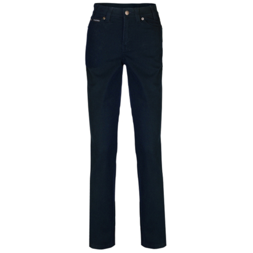 WORKWEAR, SAFETY & CORPORATE CLOTHING SPECIALISTS - Ladies Cotton Stretch Jean Mid Rise - Straight Leg - Classic Fit