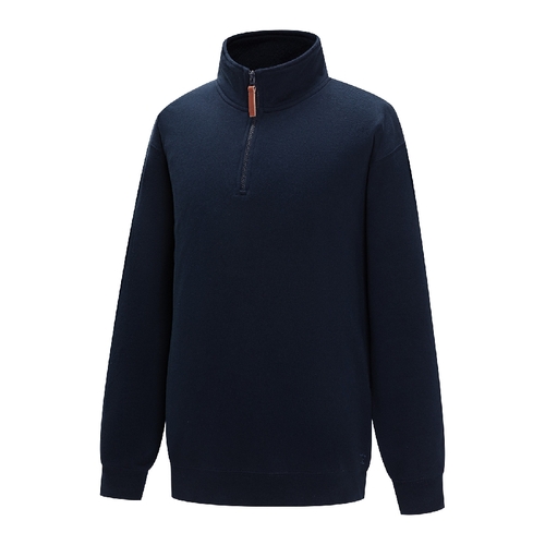 WORKWEAR, SAFETY & CORPORATE CLOTHING SPECIALISTS - Pilbara Mens Classic Zipper C/F Fleece Pullover