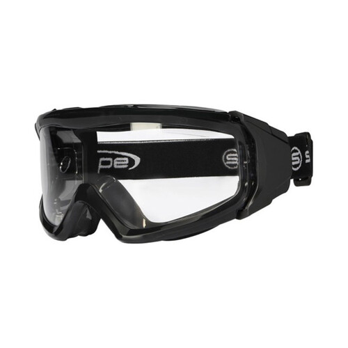 WORKWEAR, SAFETY & CORPORATE CLOTHING SPECIALISTS - Scope Goggle 2 Crystal Grey Frame AF/AS Clear Lens