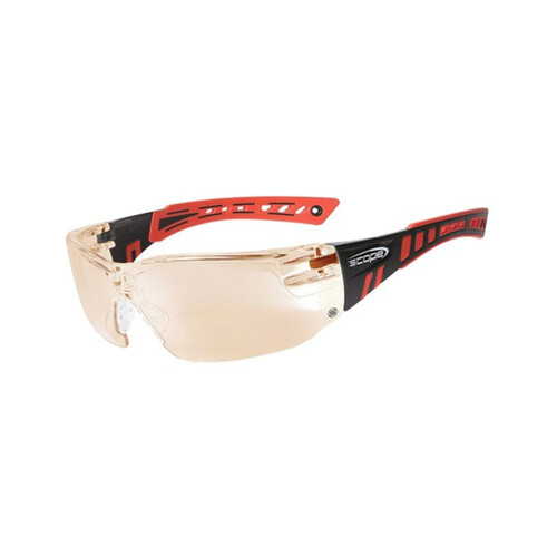 WORKWEAR, SAFETY & CORPORATE CLOTHING SPECIALISTS - Speed Red/Black Frame AF/AS Eclipse Lens