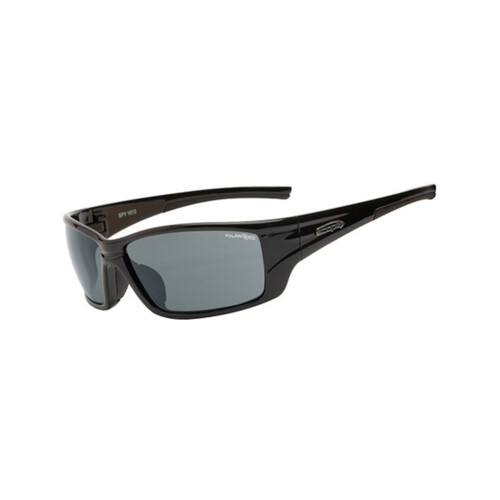 WORKWEAR, SAFETY & CORPORATE CLOTHING SPECIALISTS - Spy Jet Black Frame Polarised Lens