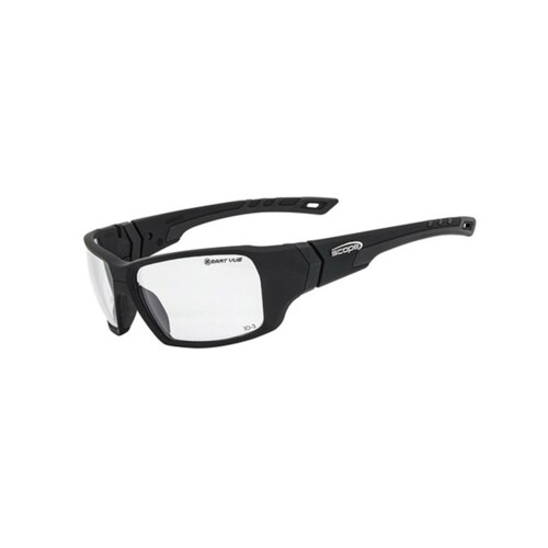 WORKWEAR, SAFETY & CORPORATE CLOTHING SPECIALISTS - Ranger Frozen Black Frame Smart Vue (Photochromic) Lens