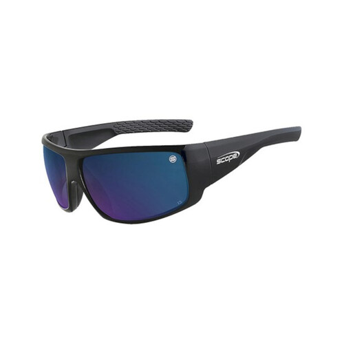 WORKWEAR, SAFETY & CORPORATE CLOTHING SPECIALISTS - Maverick Gunmetal Frame Blue Mirror Lens