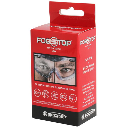 WORKWEAR, SAFETY & CORPORATE CLOTHING SPECIALISTS - Fog Stop Optix Wipes / Pack 20