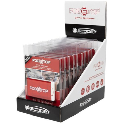 WORKWEAR, SAFETY & CORPORATE CLOTHING SPECIALISTS - Fog Stop Optix Shammy / Display Box 10 Pack